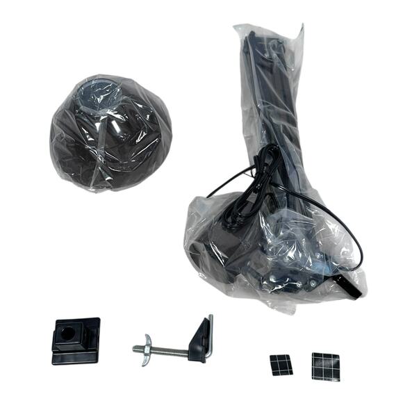 Vintage Swing Arm Desk Lamp DL4 Versatile Mounting Bracket Brown Adjustable New - Picture 3 of 7